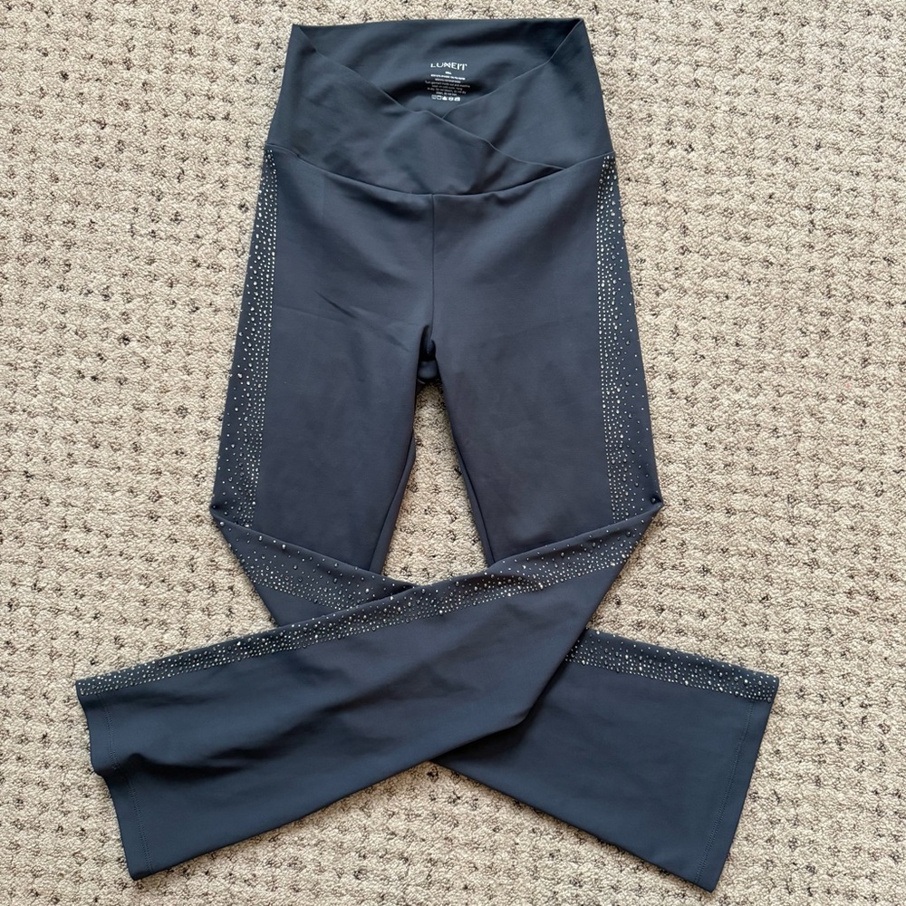 Luxeit diamond bootcut leggings
